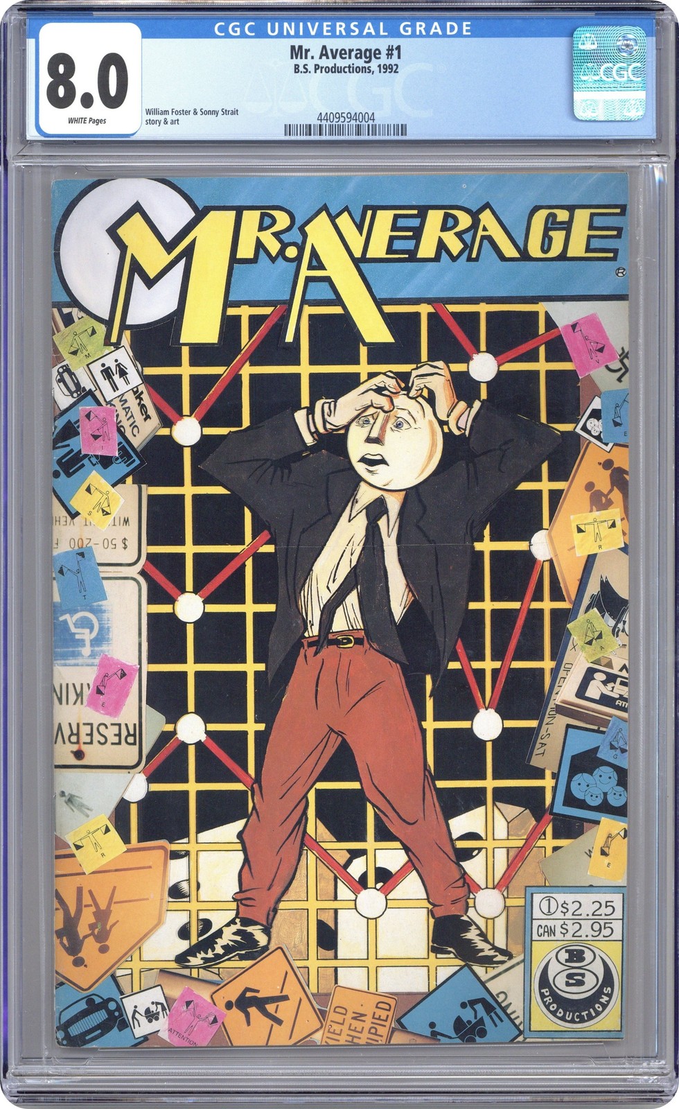 Mr. Average #1 CGC 8.0 1992 4409594004