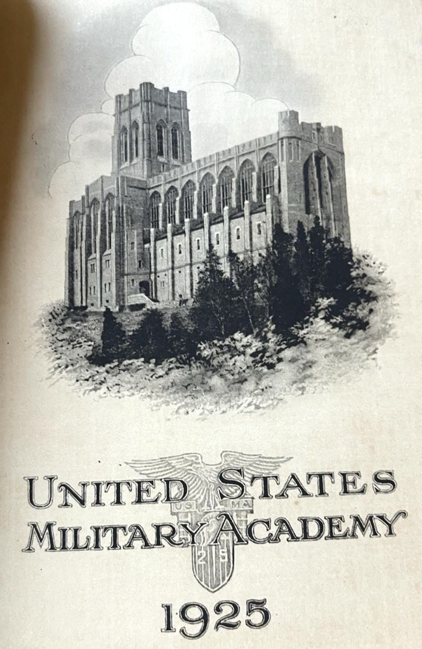 1925 West Point US Army Military Academy June Week Program Buildings Roster