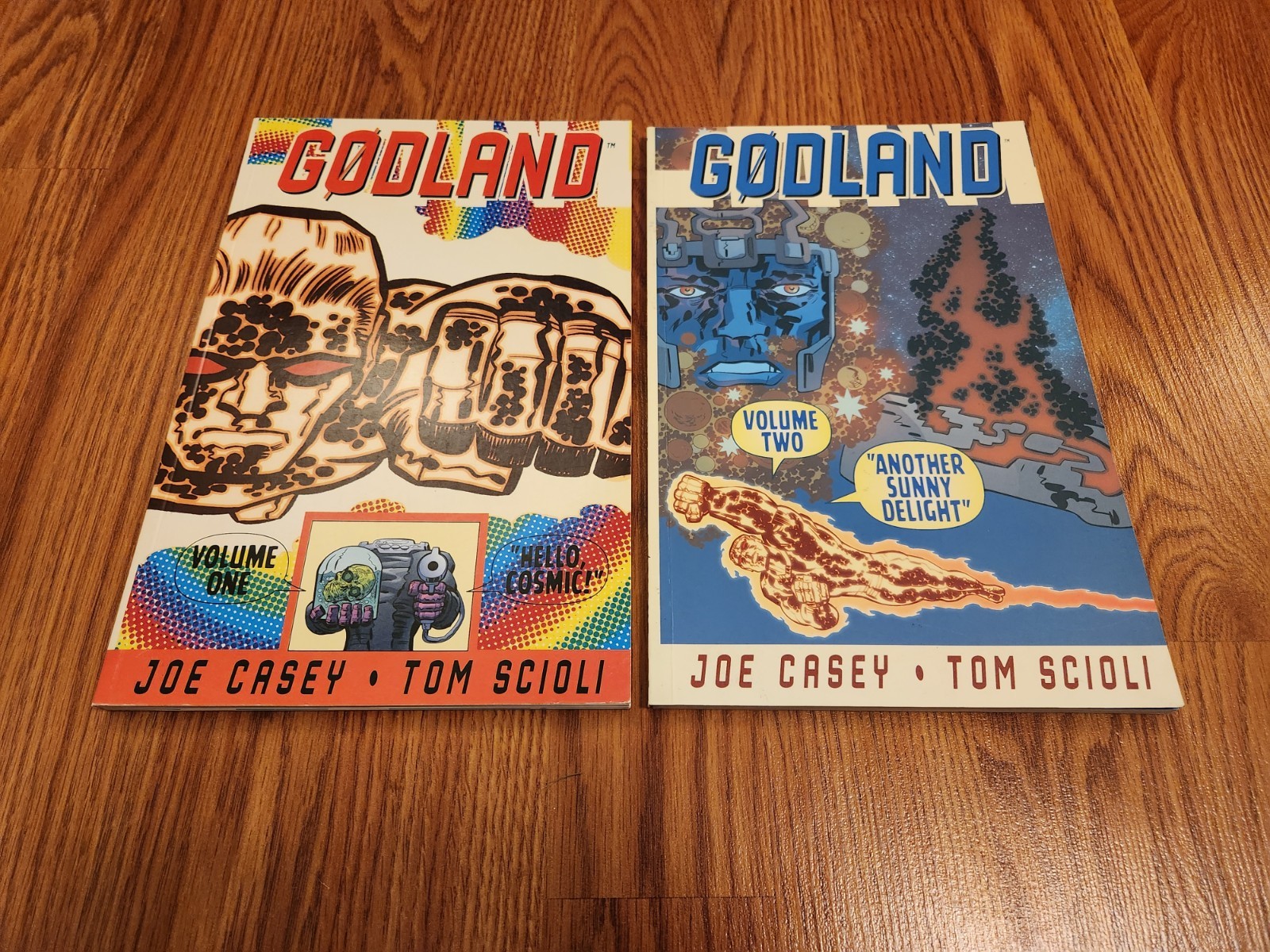 Godland - VOL. 1 and VOL. 2 - Casey - Scioli - Graphic Novel TPB