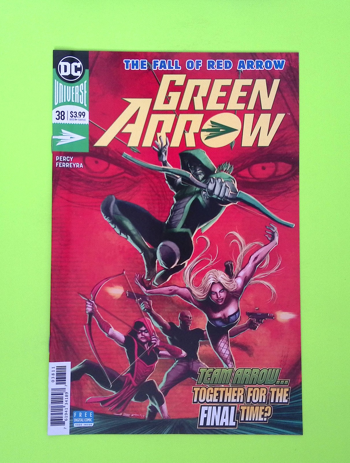 Green Arrow #38 Vol. 7 2018 DC Comics 8.0 Comic Book R51-3