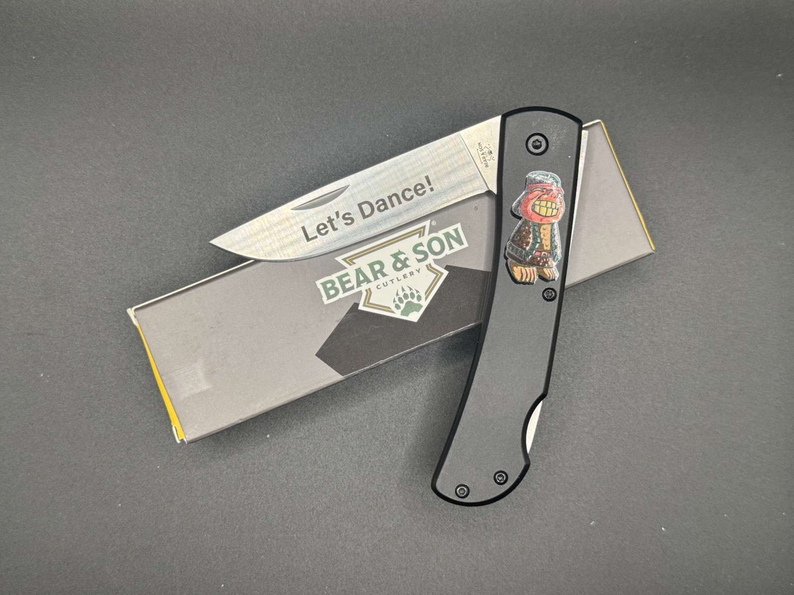 Bear & Son Lockback Suite2A Exclusive Gus Let’s Dance Knife