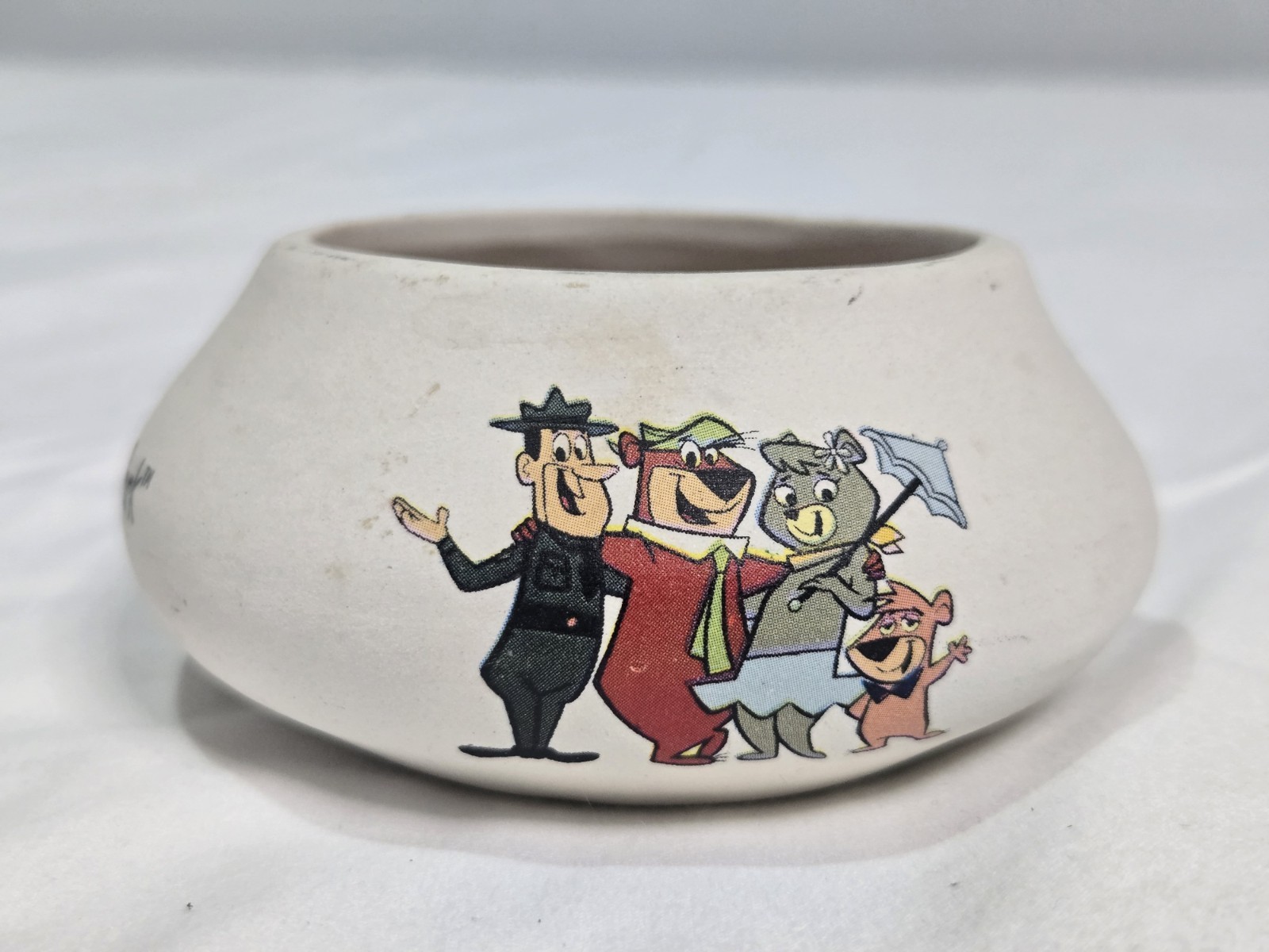 Vintage Yogi Bear Jellystone Park Ceramic Rare 1996