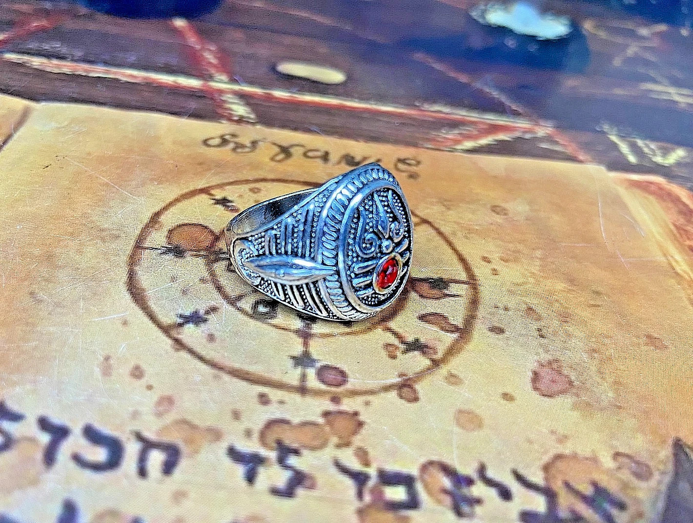 Rapid Money & Luck Attracting Magic Ring 9999 Wealth Lottery Casino Success NR +