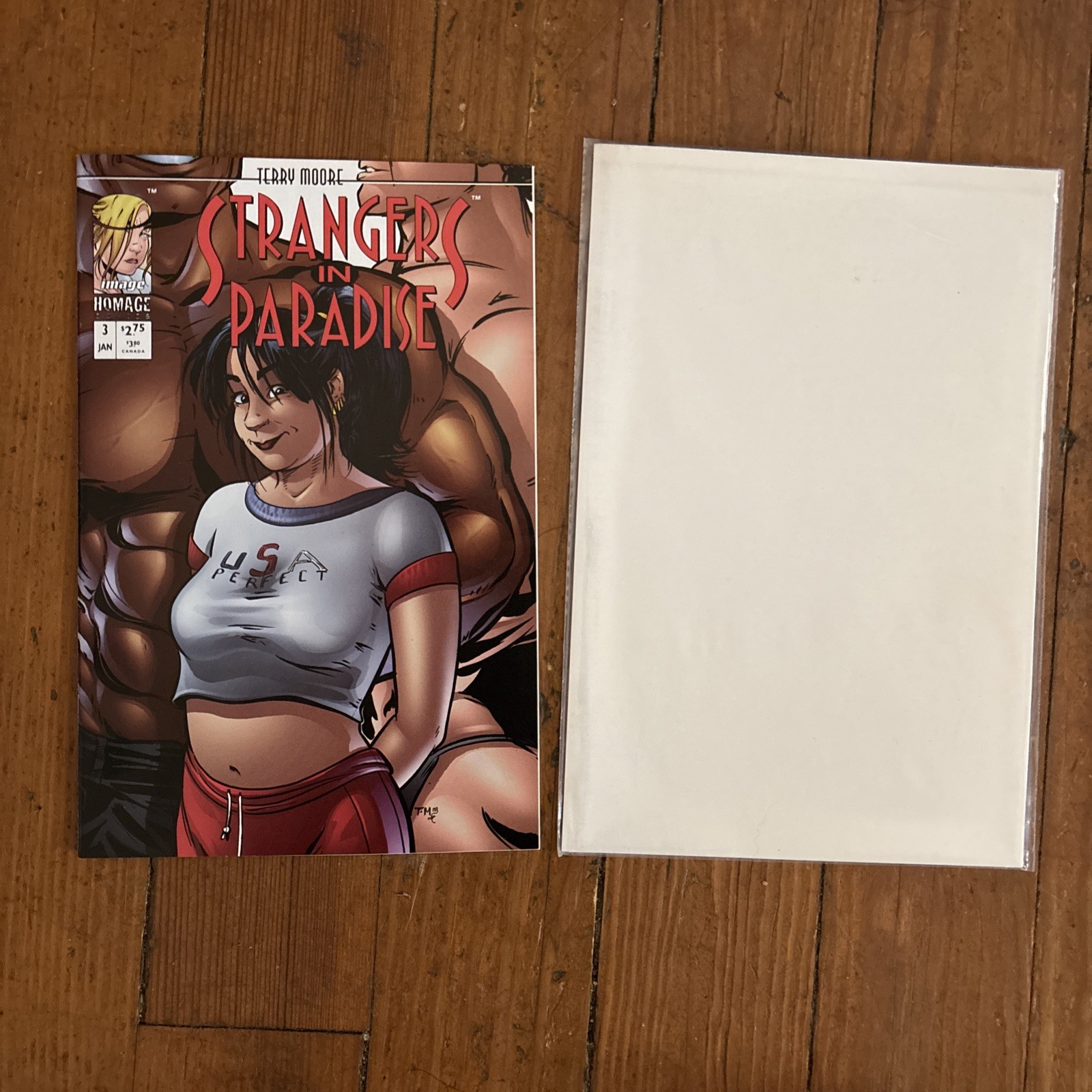 Terry Moore\'s Strangers in Paradise #3 (Image Comics Homage Comics January 1997)