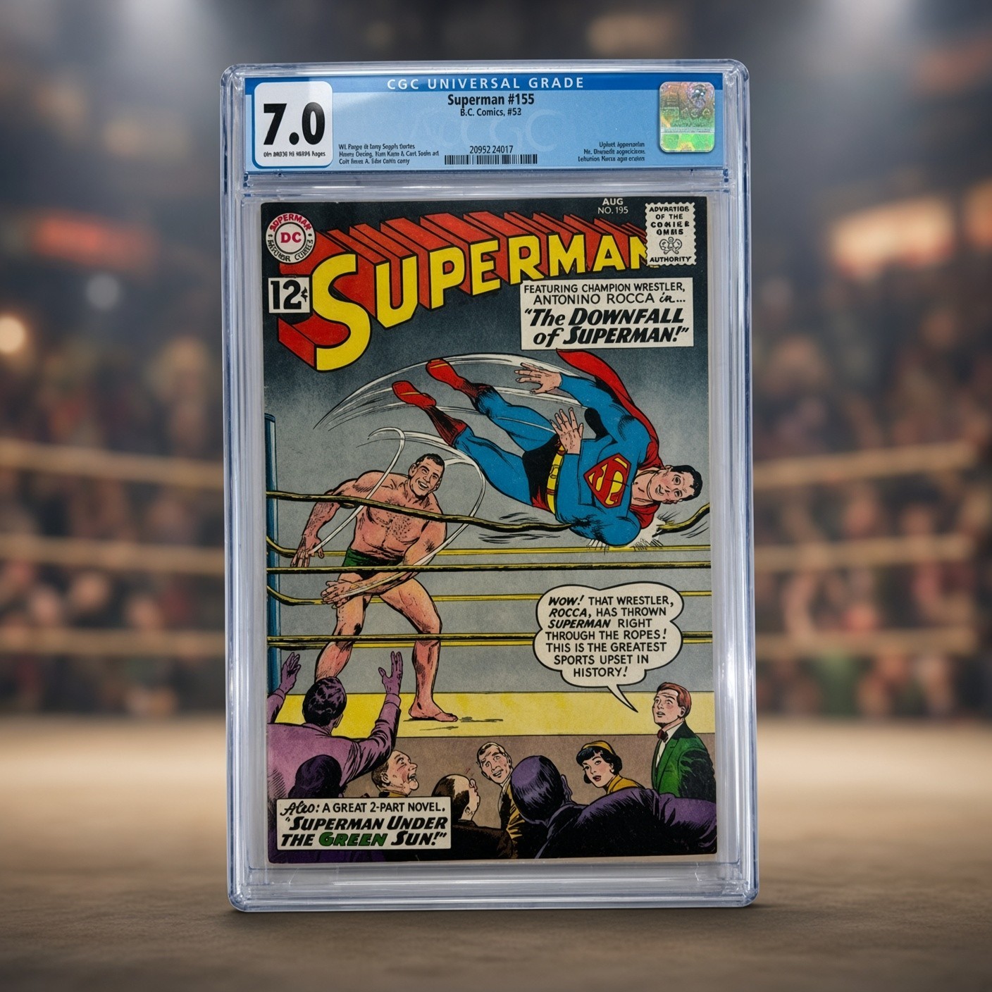 Superman #155 - DC Comics DCU Legion & Antonio Rocca Off-White to White CGC 7.0