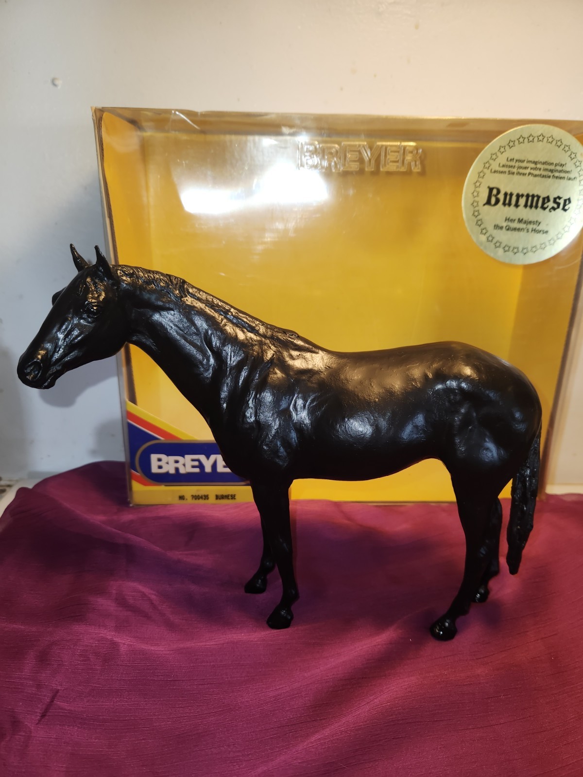 Breyer Burmese Her Majesty The Queen's Horse Very Rare European Export