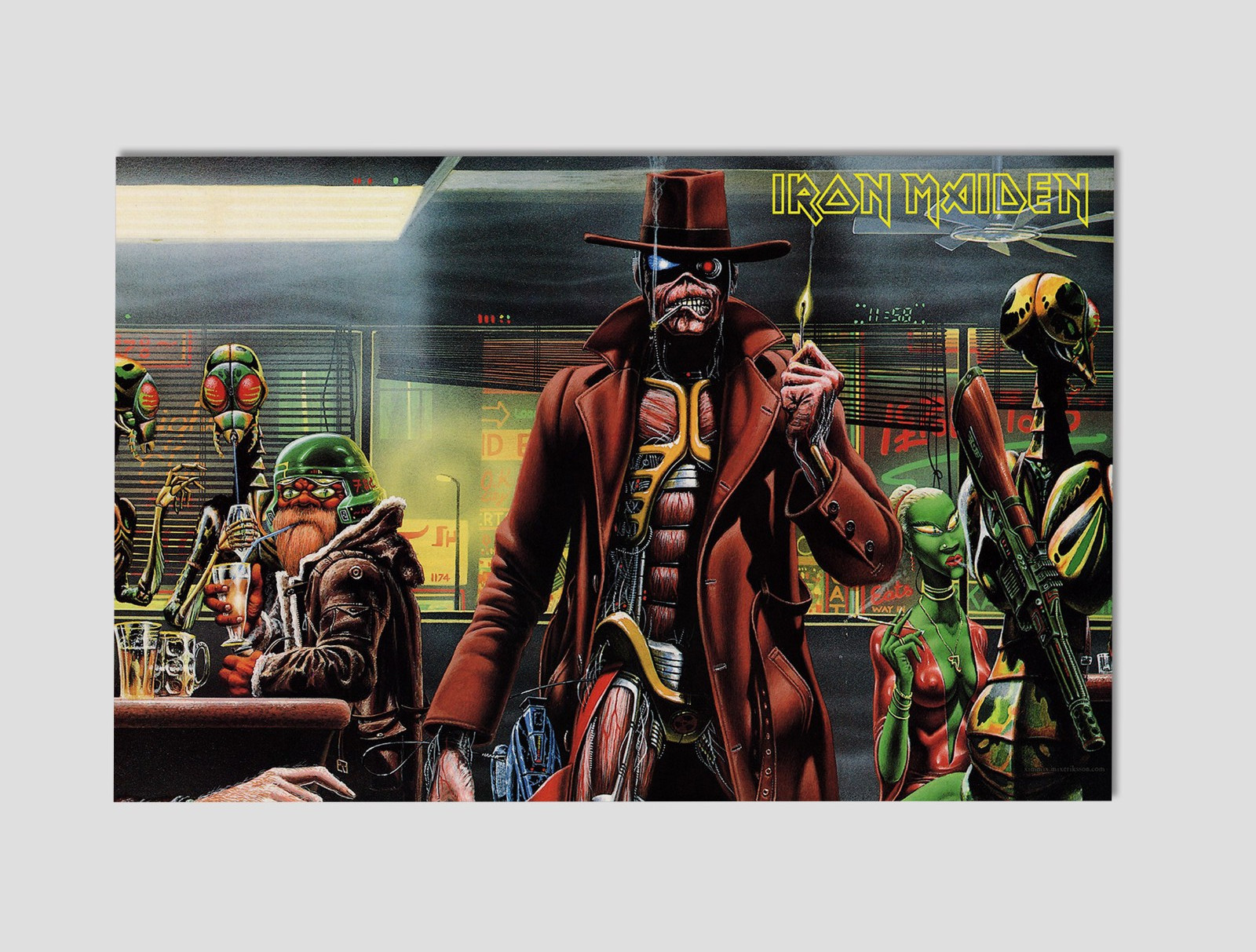 Iron Maiden Stranger in a Strange Land Premium Giclee Print Poster 11x17 WallArt