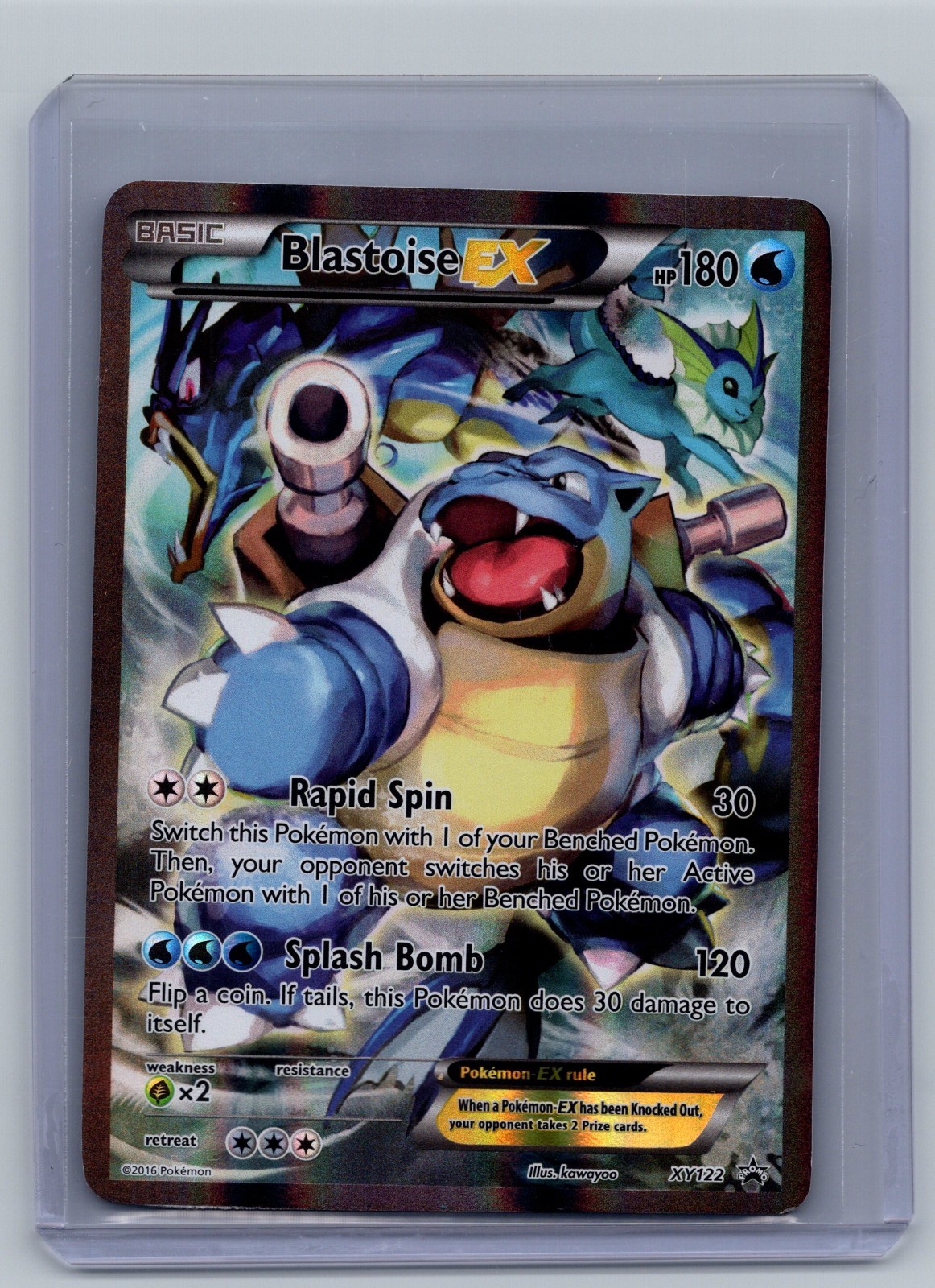 (NM) Blastoise EX XY122 - Pokemon XY Promos
