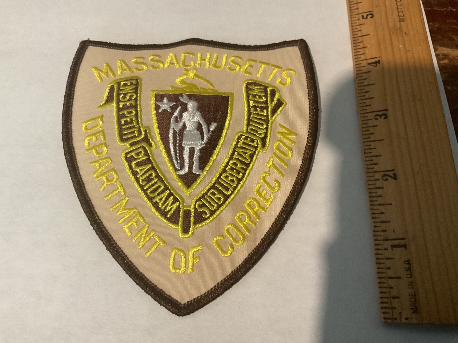 Massachusetts Dept. Of Correction Maintenance Patch New style
