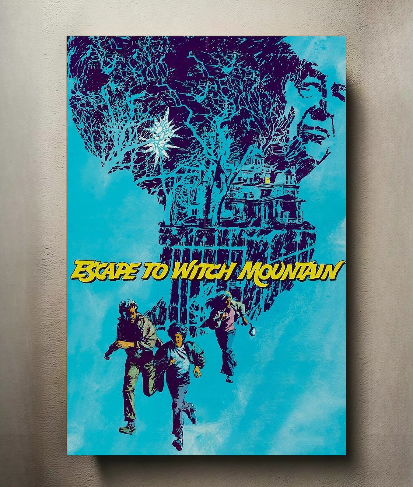 Escape to Witch Mountain 8x12 Metal Movie Poster Sign