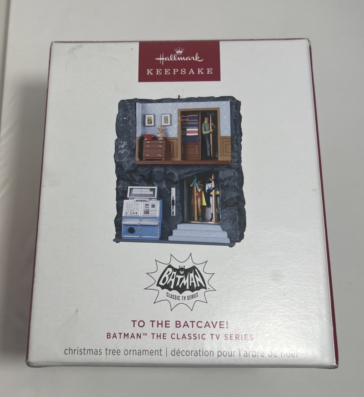 Hallmark Keepsake 2024 Batman: To the Batcave Classic TV Series Magic Ornament
