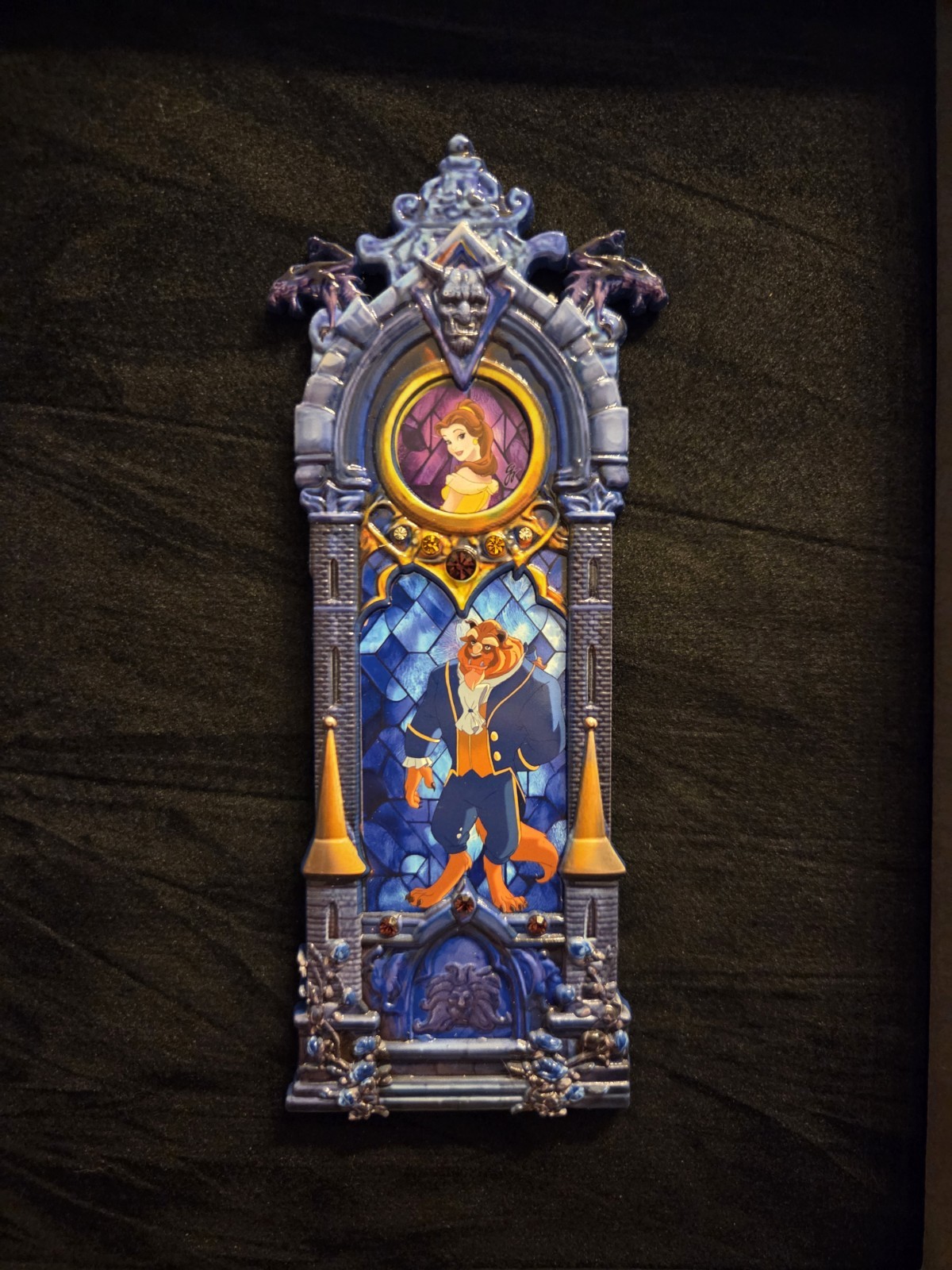 Disney Artland Beauty and the Beast Jumbo Castle Pin LE 100 First Castle Series