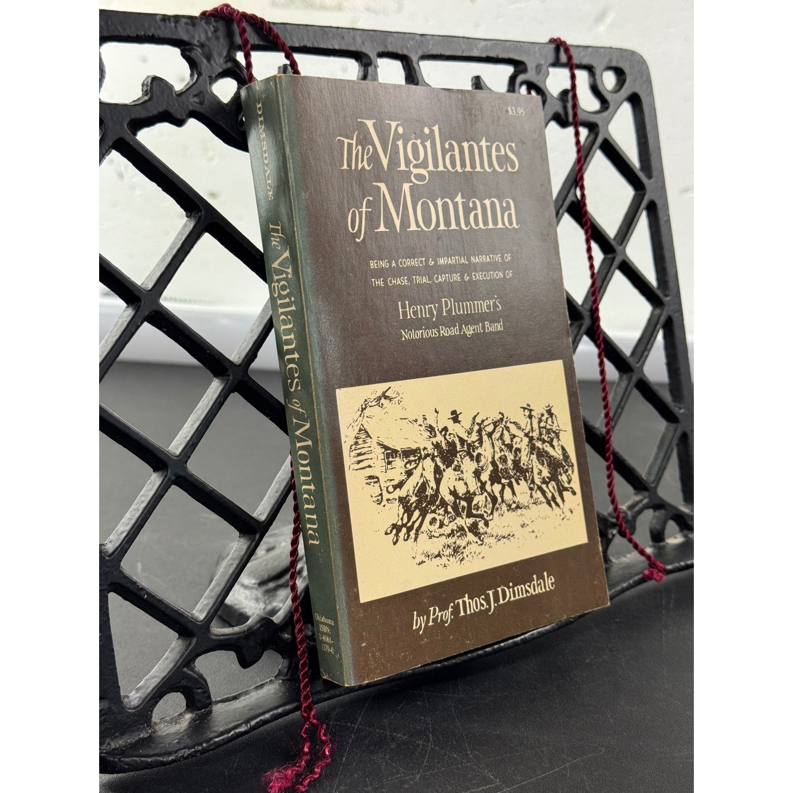 The Vigilantes of Montana Prof Thomas J Dimsdale 1979 Western Americana History