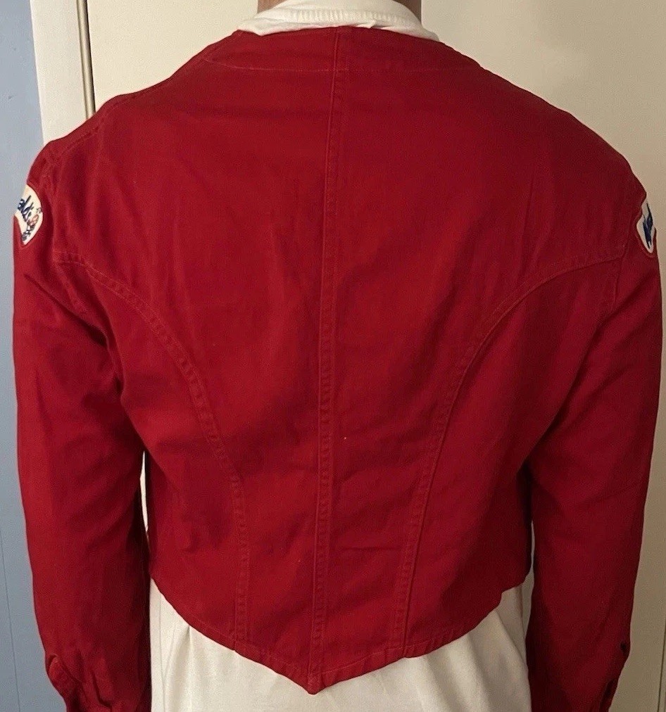 VTG McDonald’s Uniform Hostess Jacket Ottenheimer Sanforized 2 Speedee Patches