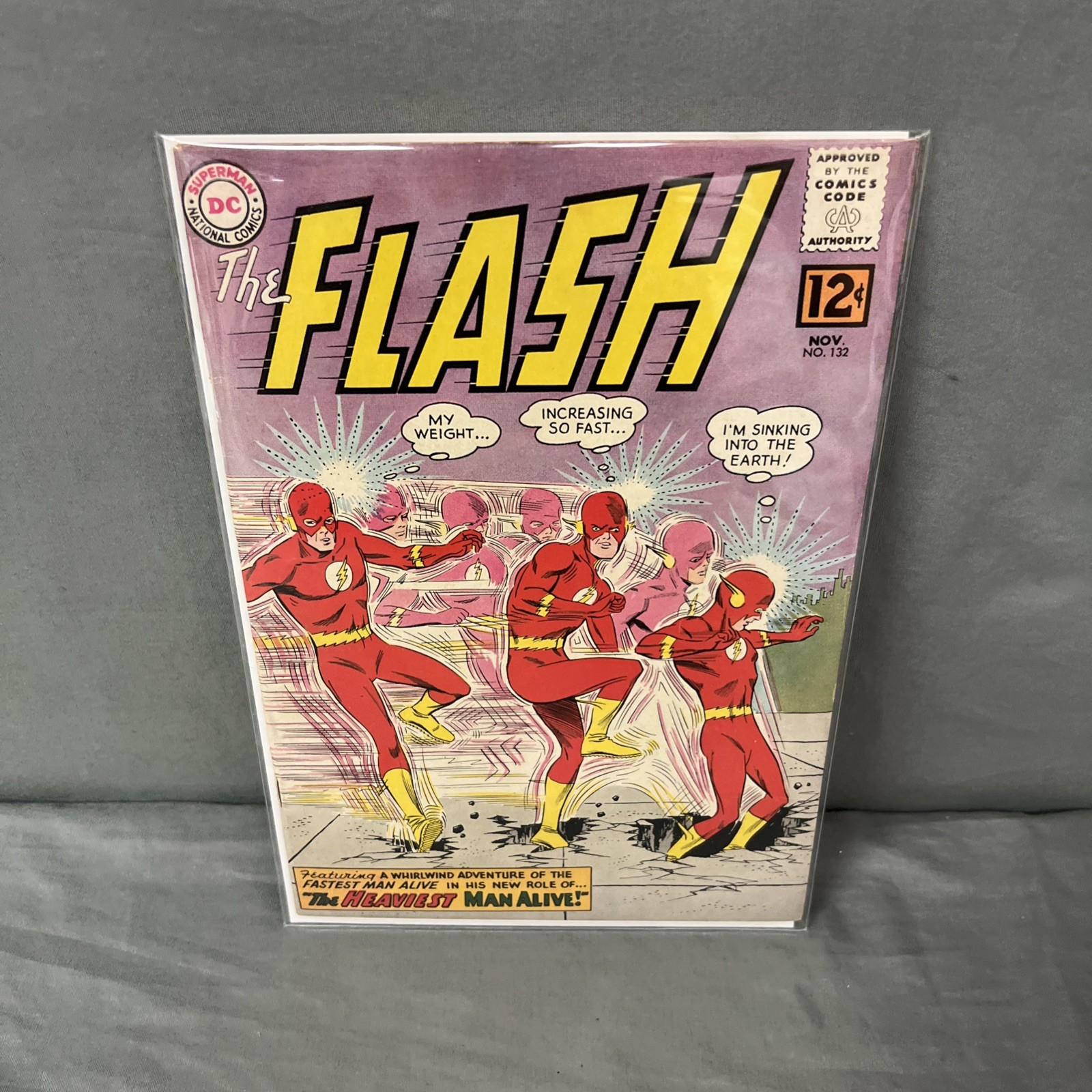 The Flash #132 Beautiful High grade Infantino Cover VF+