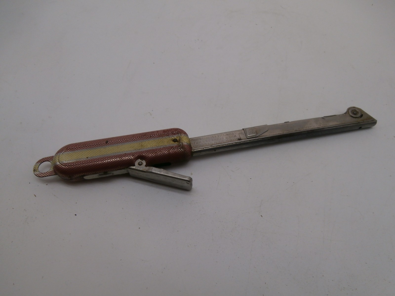 Vtg 1960 IMCO Coghlan\'s Flint Striker Funkmeister Spark Master Stove Starter Red