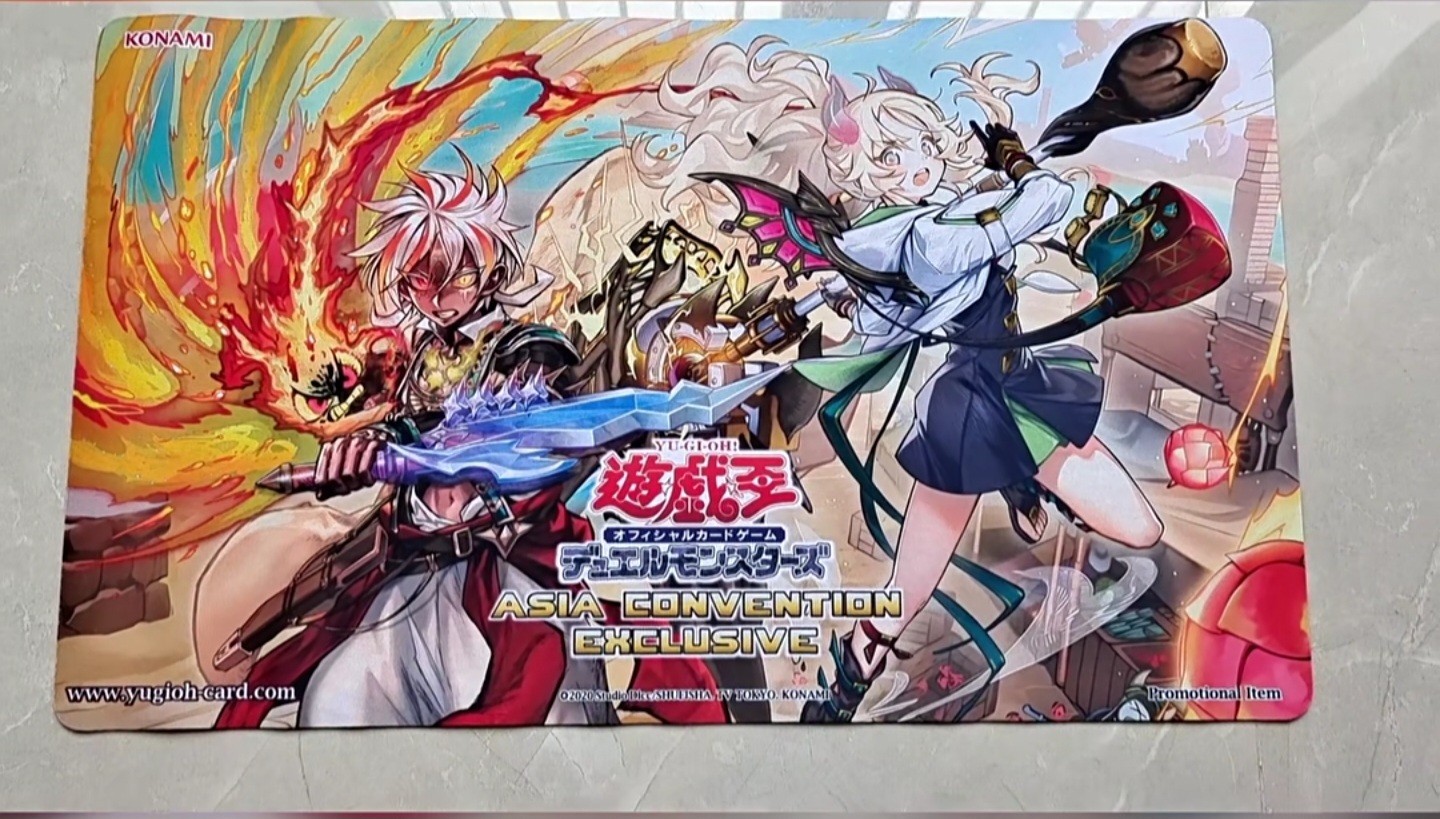Yugioh Playmat Yu-Gi-Oh Incredible Ecclesia and Fallen of Albaz