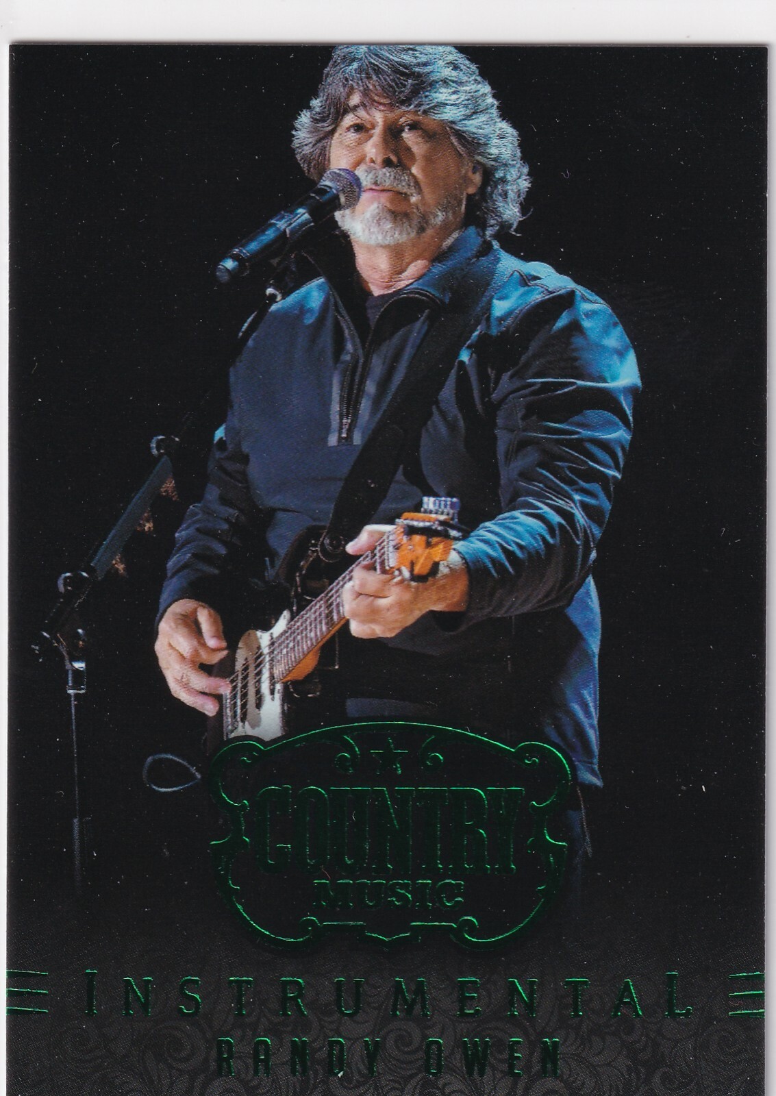 Randy Owen 2014 Panini Country Instrumental Retail Emerald Green #14