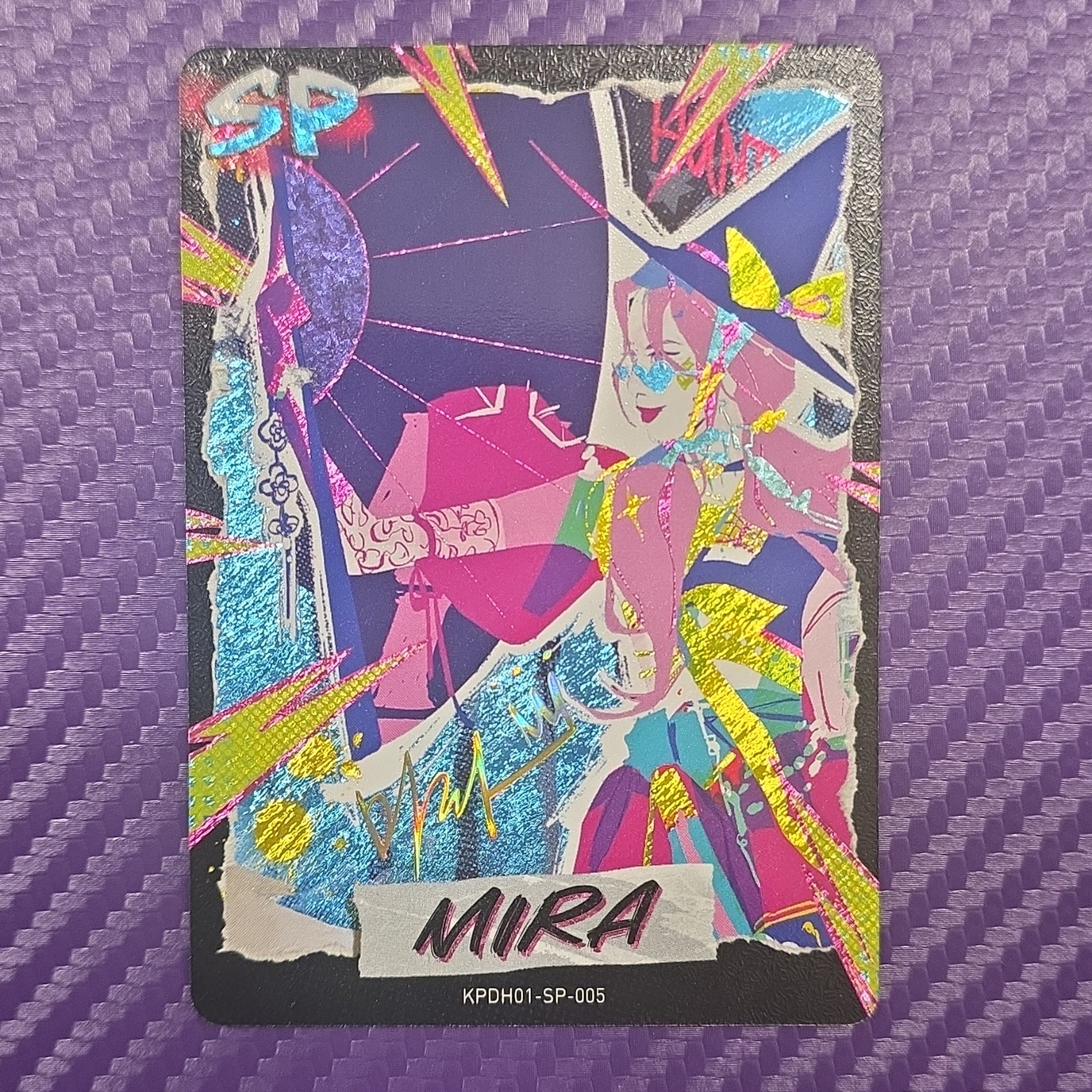 Kayou Netflix KPop Demon Hunters Mira Short Print Card KPDH01-SP-005