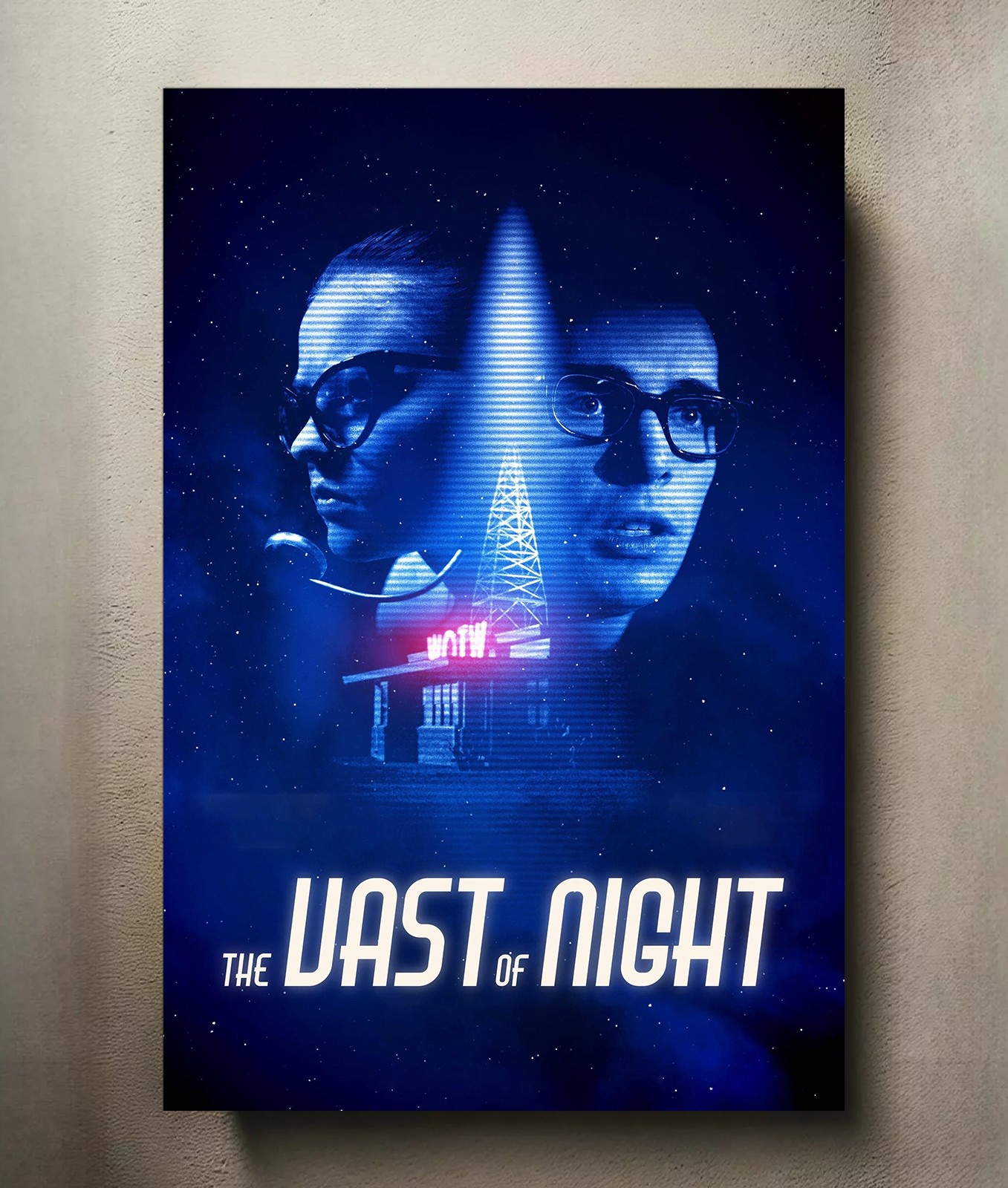 The Vast of Night 8x12 Metal Movie Poster Sign