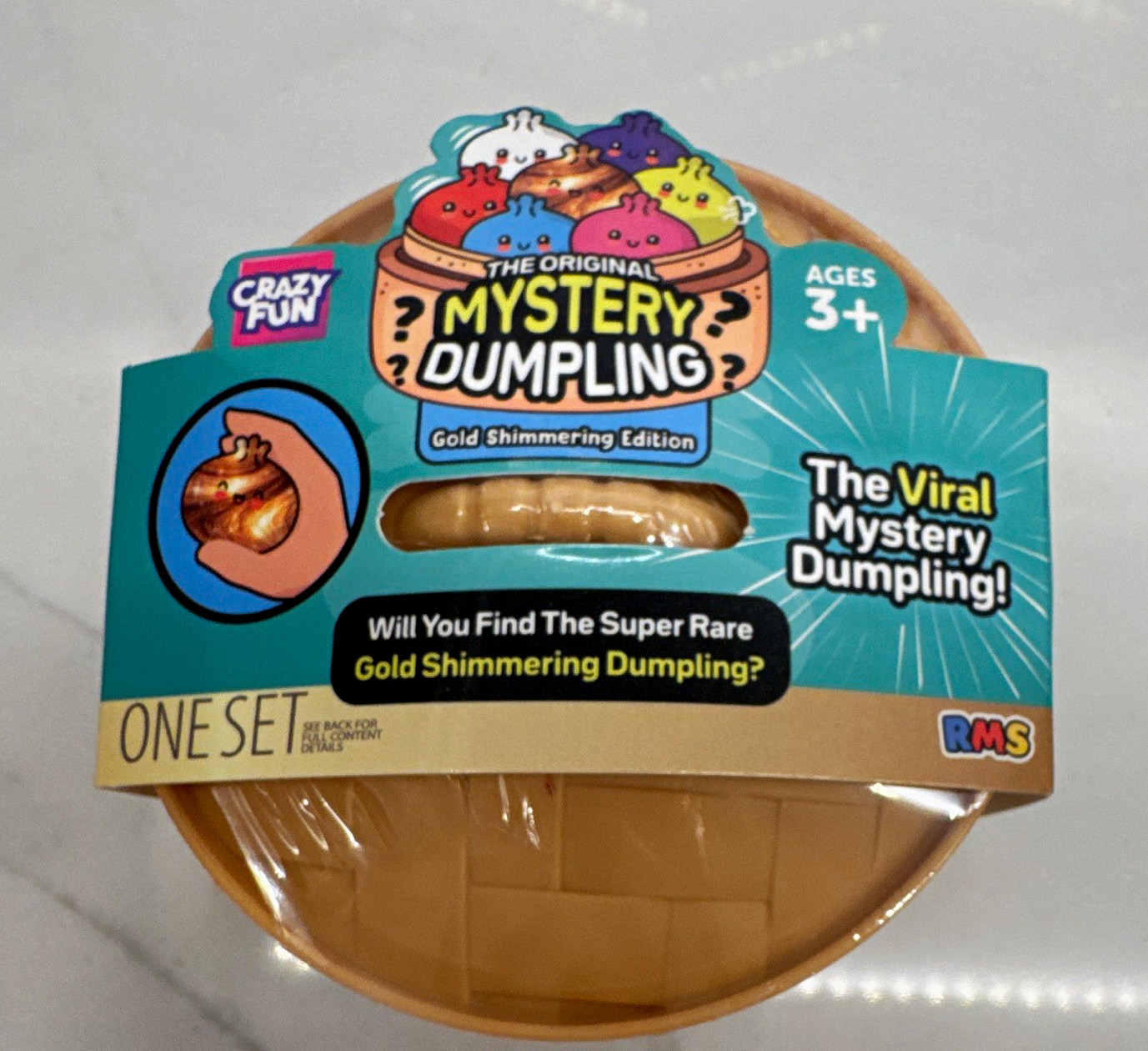 Crazy Fun The Original Mystery Dumpling Gold Shimmering Edition Brand New