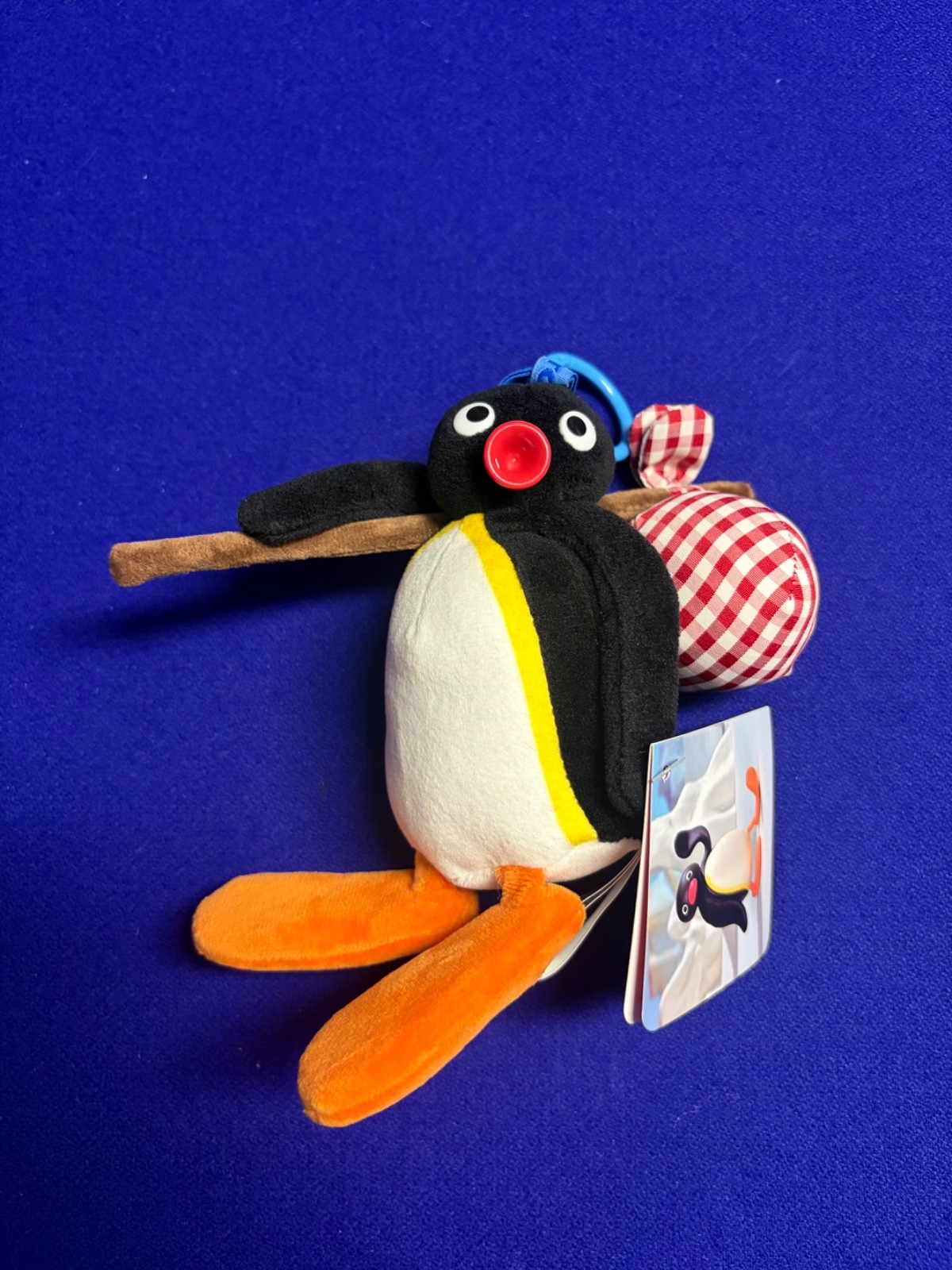 Retrokid Pingu Penguin Plush Bag Charm NEW