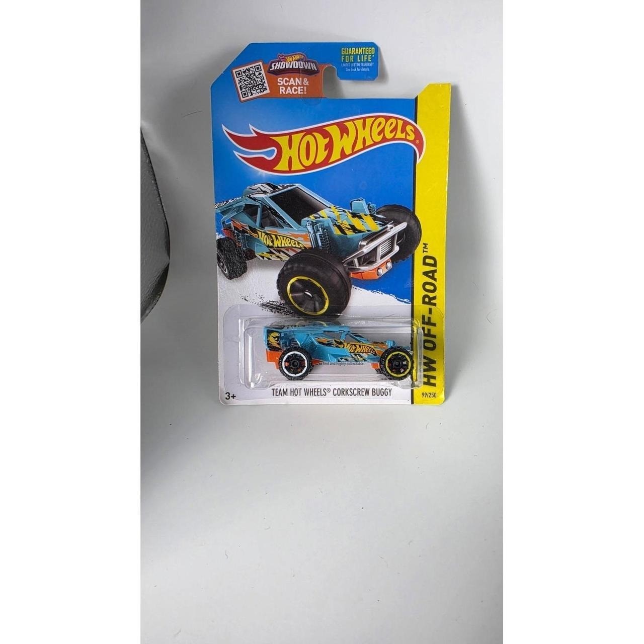 Hot Wheels Team Hot Wheels Corkscrew Buggy HW Off-Road Blue Diecast Toy Car 1:64