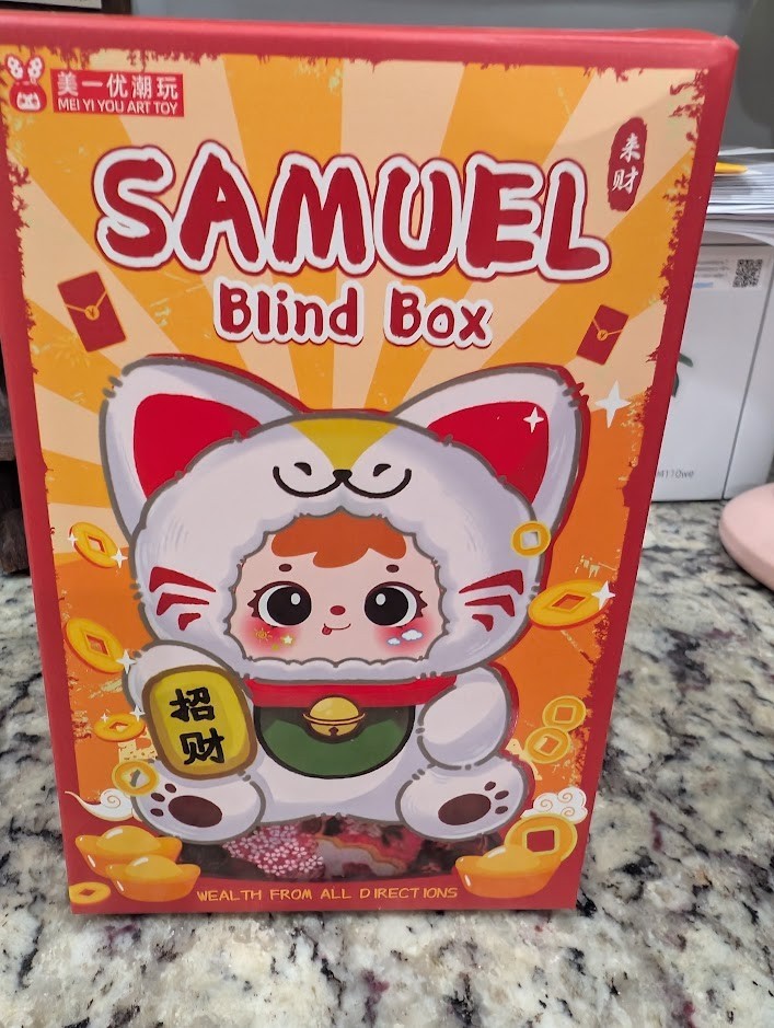 Samuel Blind Box Unopened