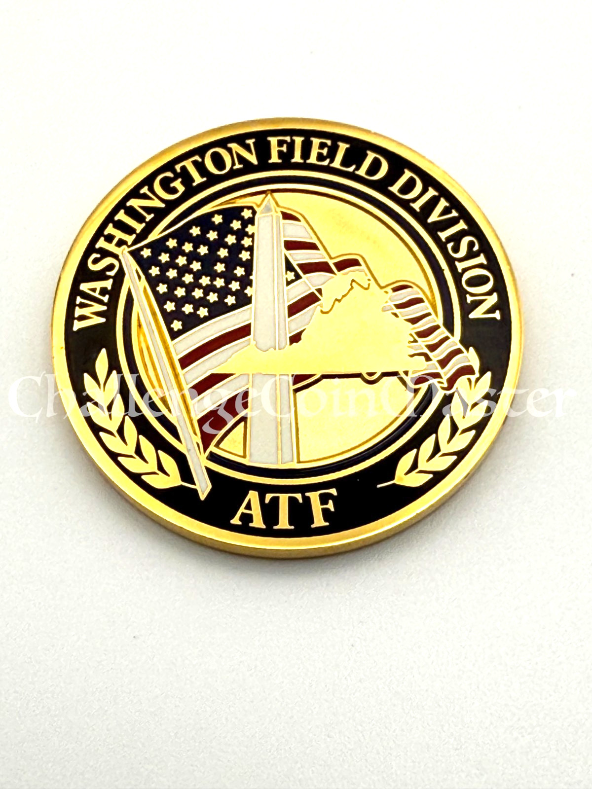 F88 ATF WASHINGTON FIELD DIVISION Explosives Police CHALLENGE COIN