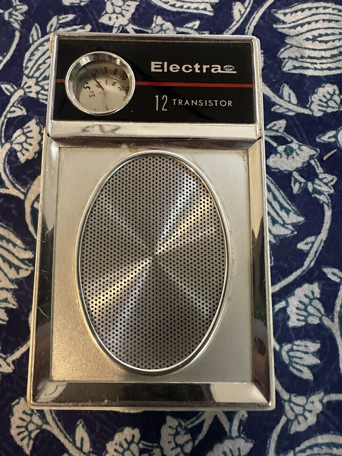 Electra 12 Transistor Radio vintage working  1960s historic British Hong Kong