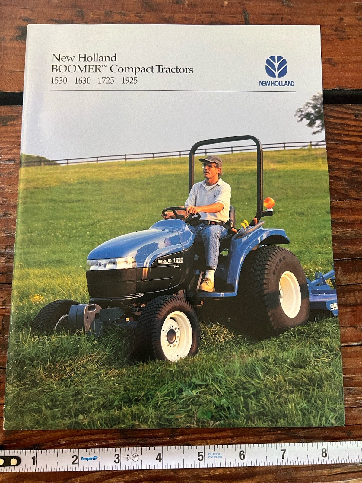 1996 New Holland Boomer Compact Tractors Dealer Booklet