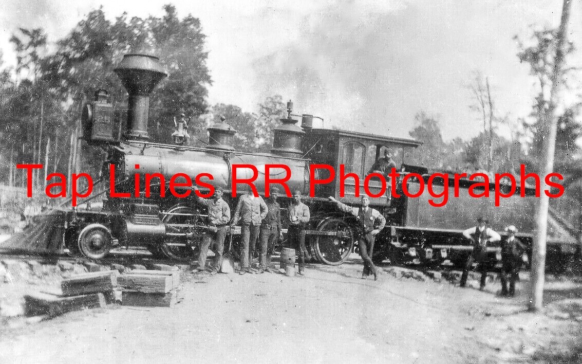 Pittsburgh & Western 25 3\' Gauge Brooks 2-6-0 circa 1885 New 5x8 Photo