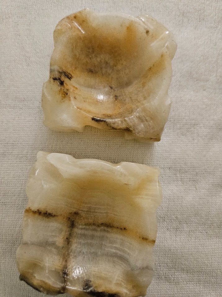 Vintage Marble Set Of Mid Century Ash Trays Never used