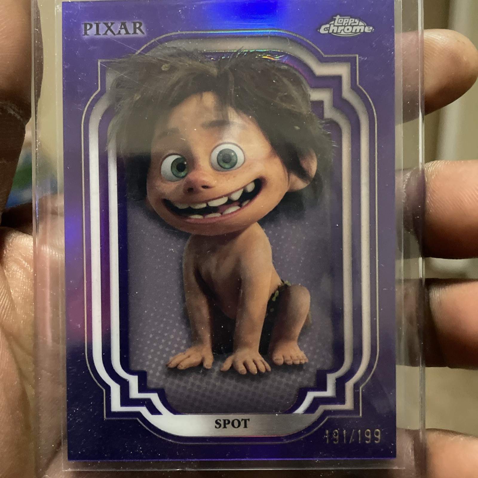 2024 Topps Chrome Disney “Spot” #165 Purple Refractor /199