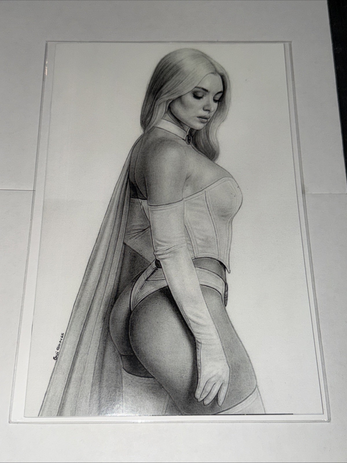 GUI CHAVES EMMA FROST ARTBOOK VIRGIN EXCLUSIVE VARIANT NM 2025
