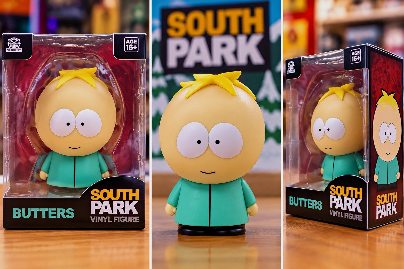 CultureFly South Park Butters Vinyl Figure, Boxed, Original Unopened Package