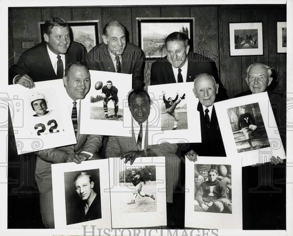 1968 Press Photo New members of the Football Hall of Fame in New York