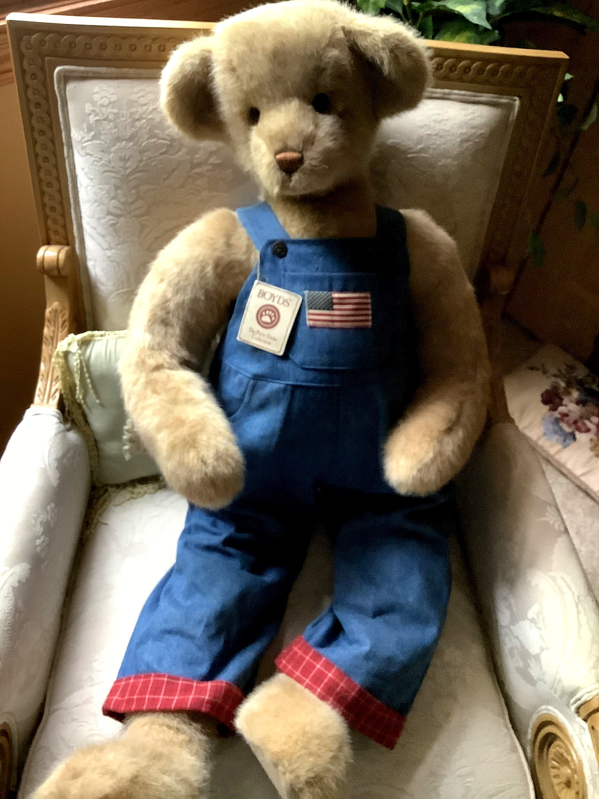 VERY RARE BOYDS BOY PLUSH BEAR 37\