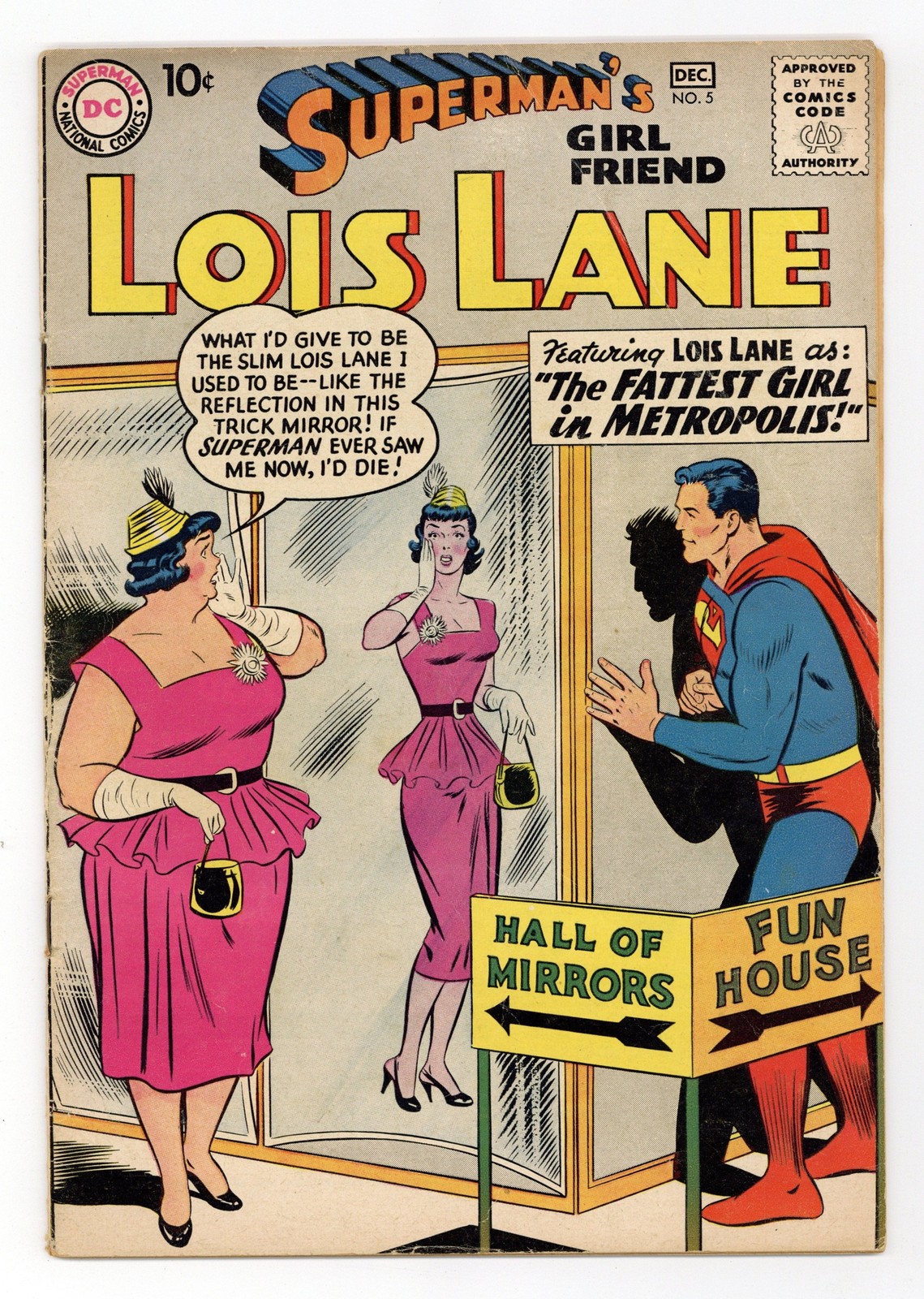 Superman's Girlfriend Lois Lane #5 GD/VG 3.0 1959
