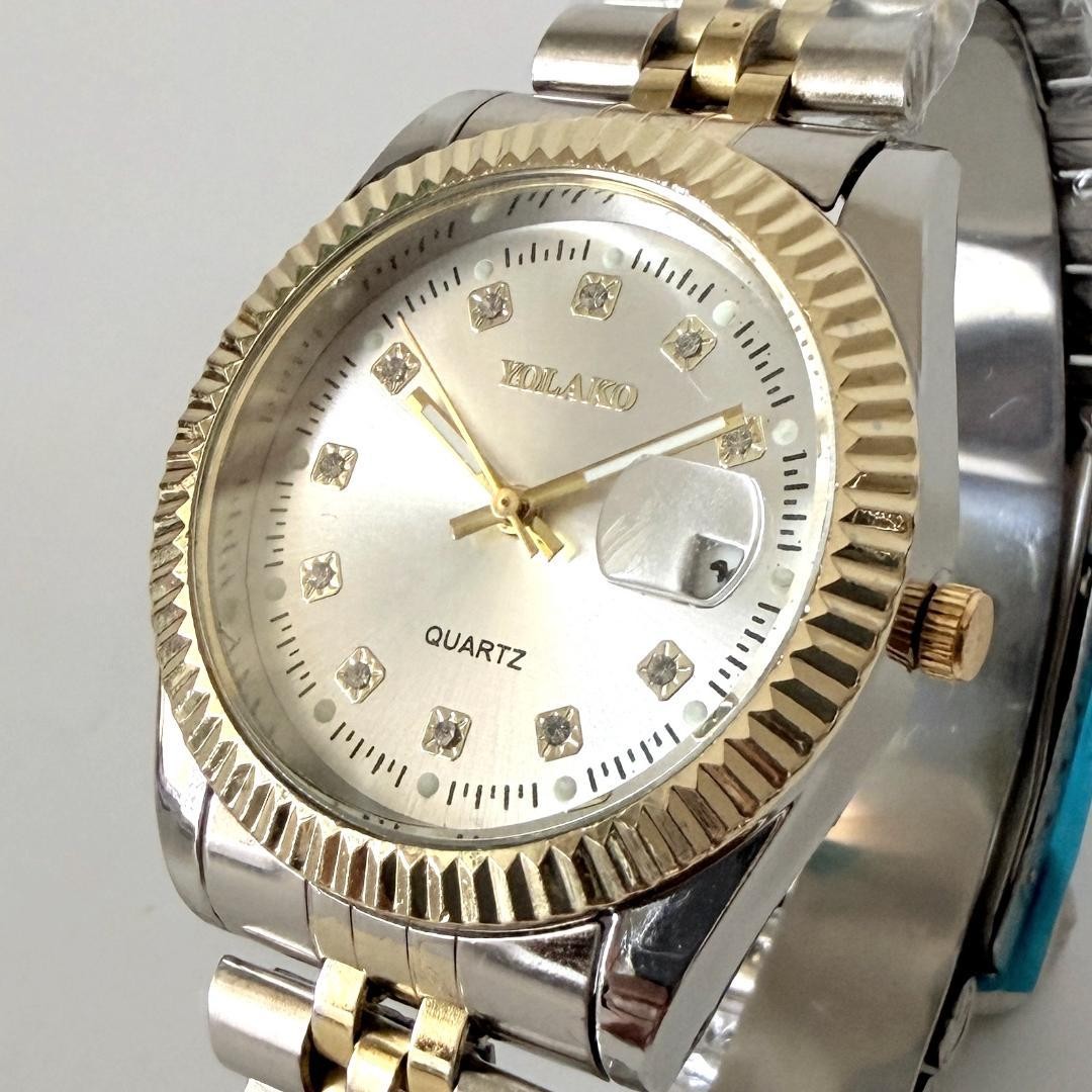 New/Watch//Gorgeous/Stone/Men\'s/Women\'s/Fluted