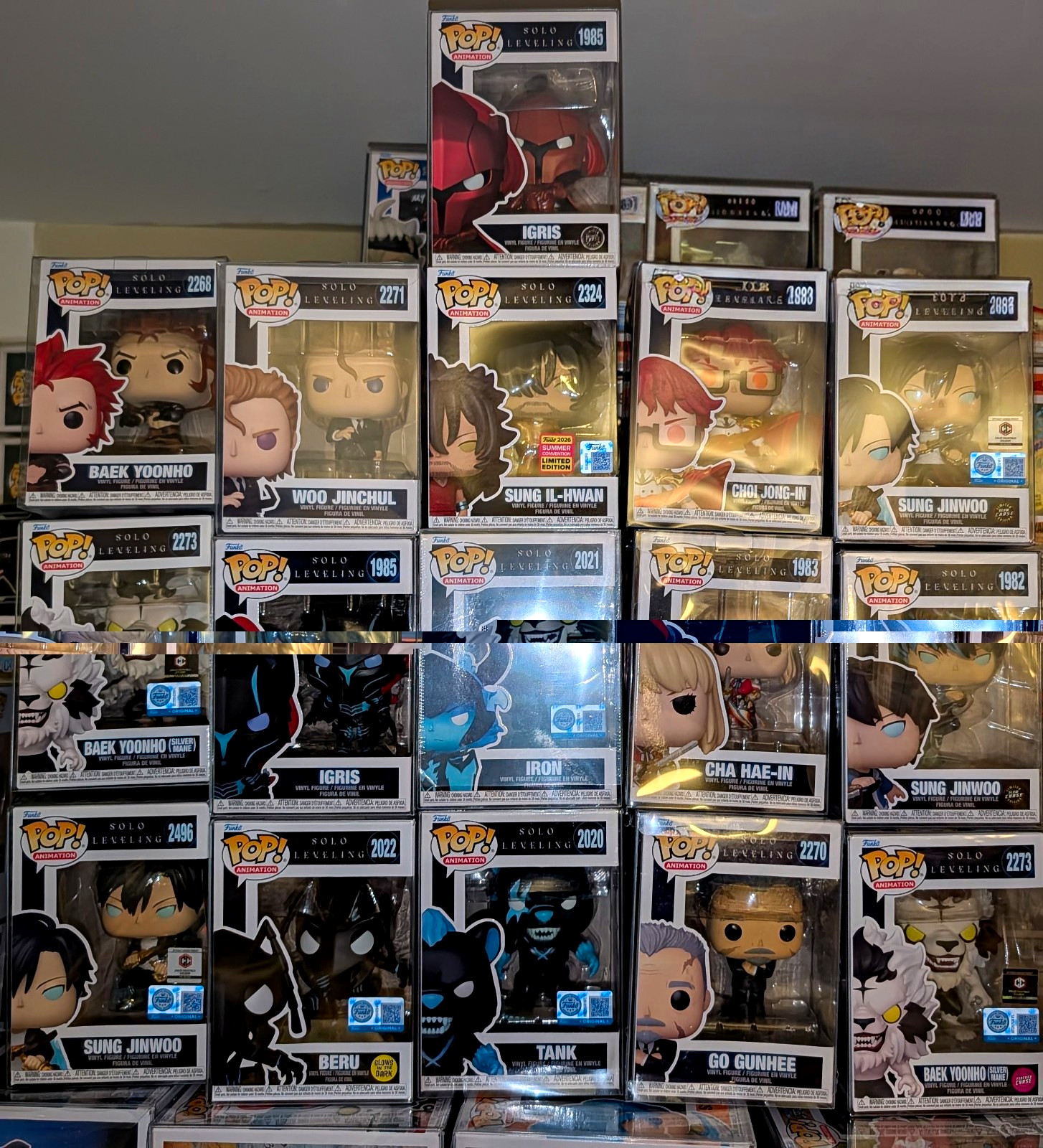 Funko Pop Vinyl Mixed Lot Solo Leveling.
