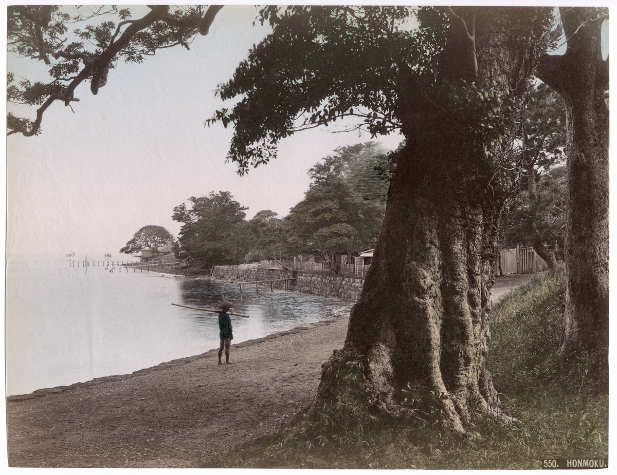 c.1880's PHOTO - JAPAN HONMOKU KIMBEI