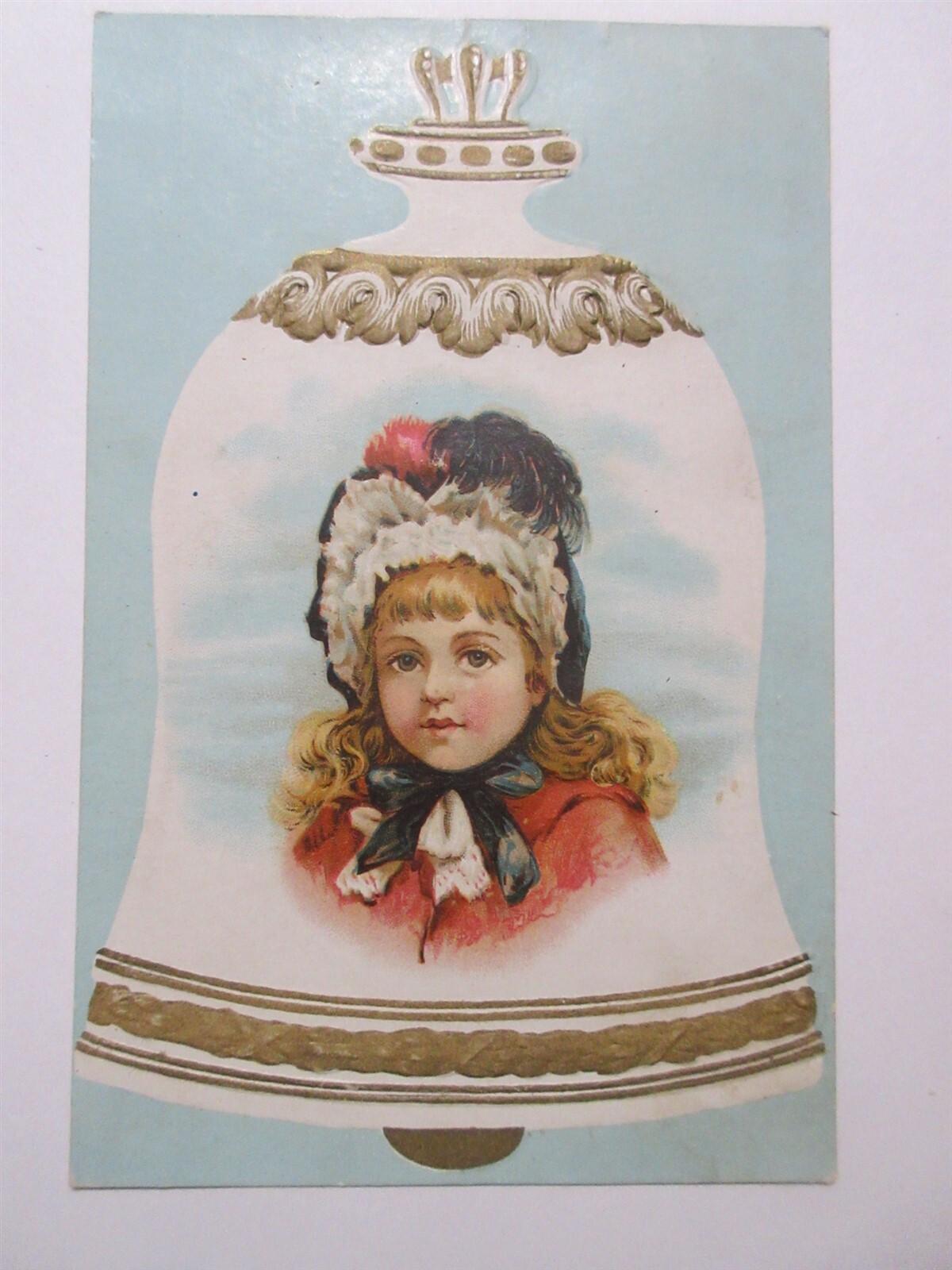 vintage Embossed Trade Card Woolson Spice Toledo, OH