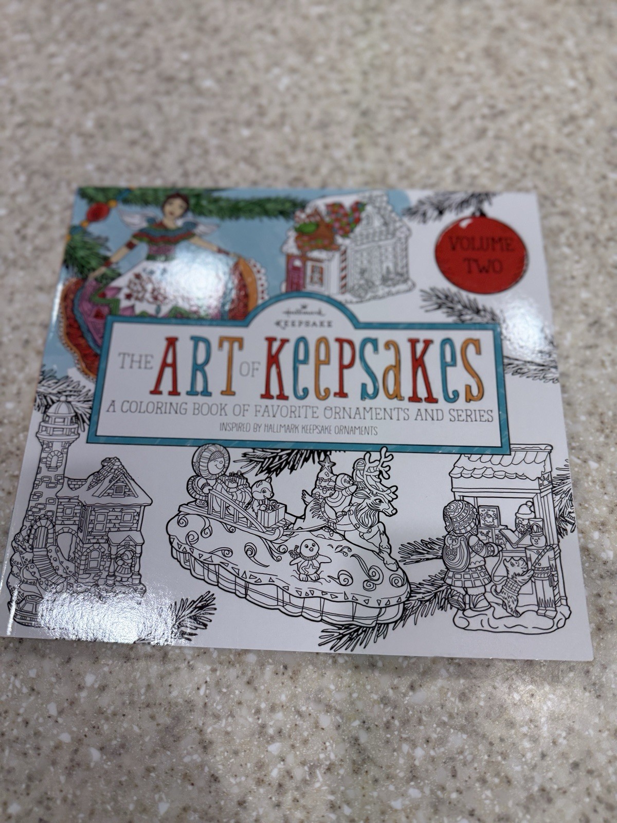 NEW Hallmark The Art Of Keepsakes Coloring Book For Kids & Adults