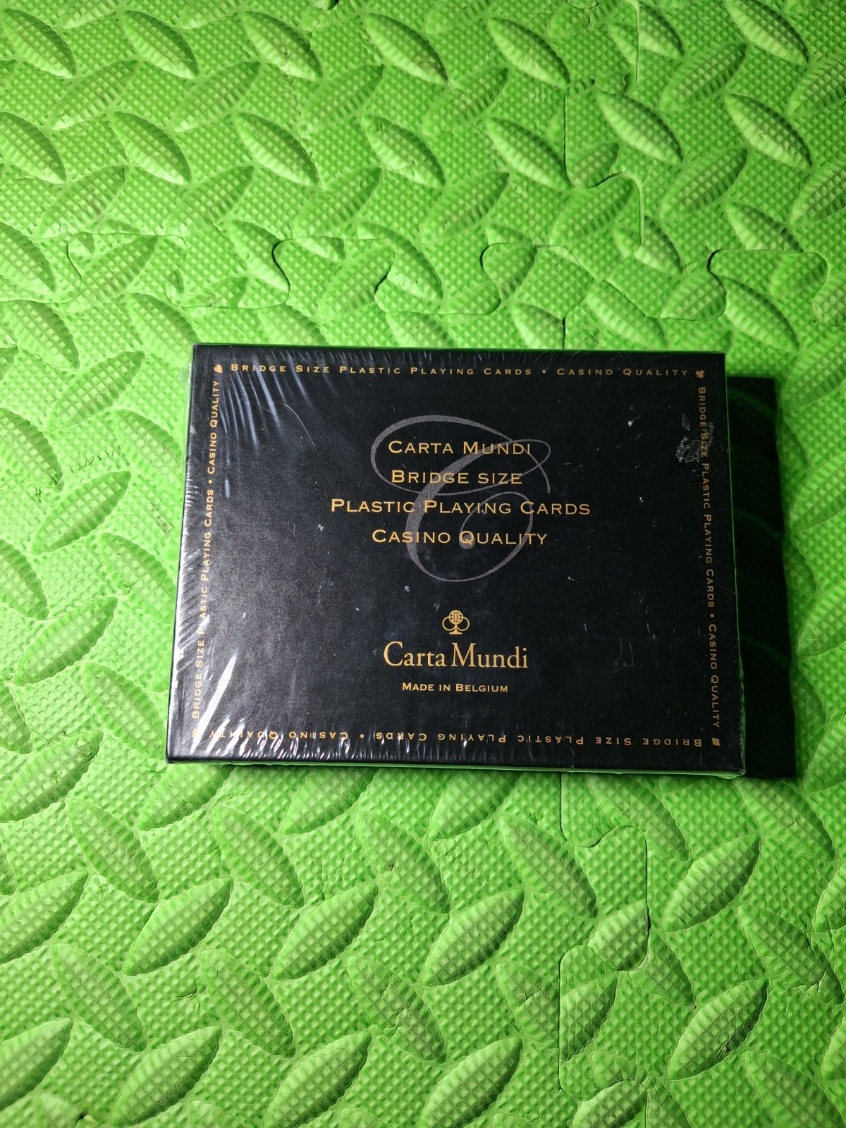 Casino Quality Playing Cards by Carta Mundi Bridge Size Made in Belgium, 2 Decks