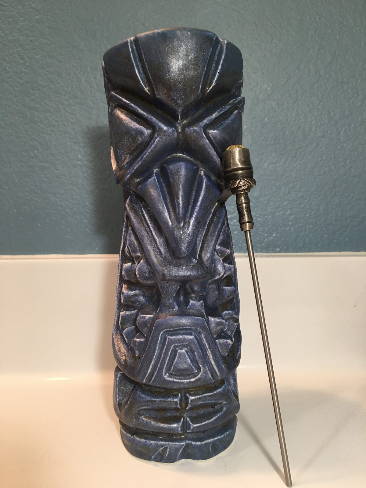 Killer Ku Tiki Mug Frankie's Tiki Room 12th Anniversary + Grider Torch Swizzle