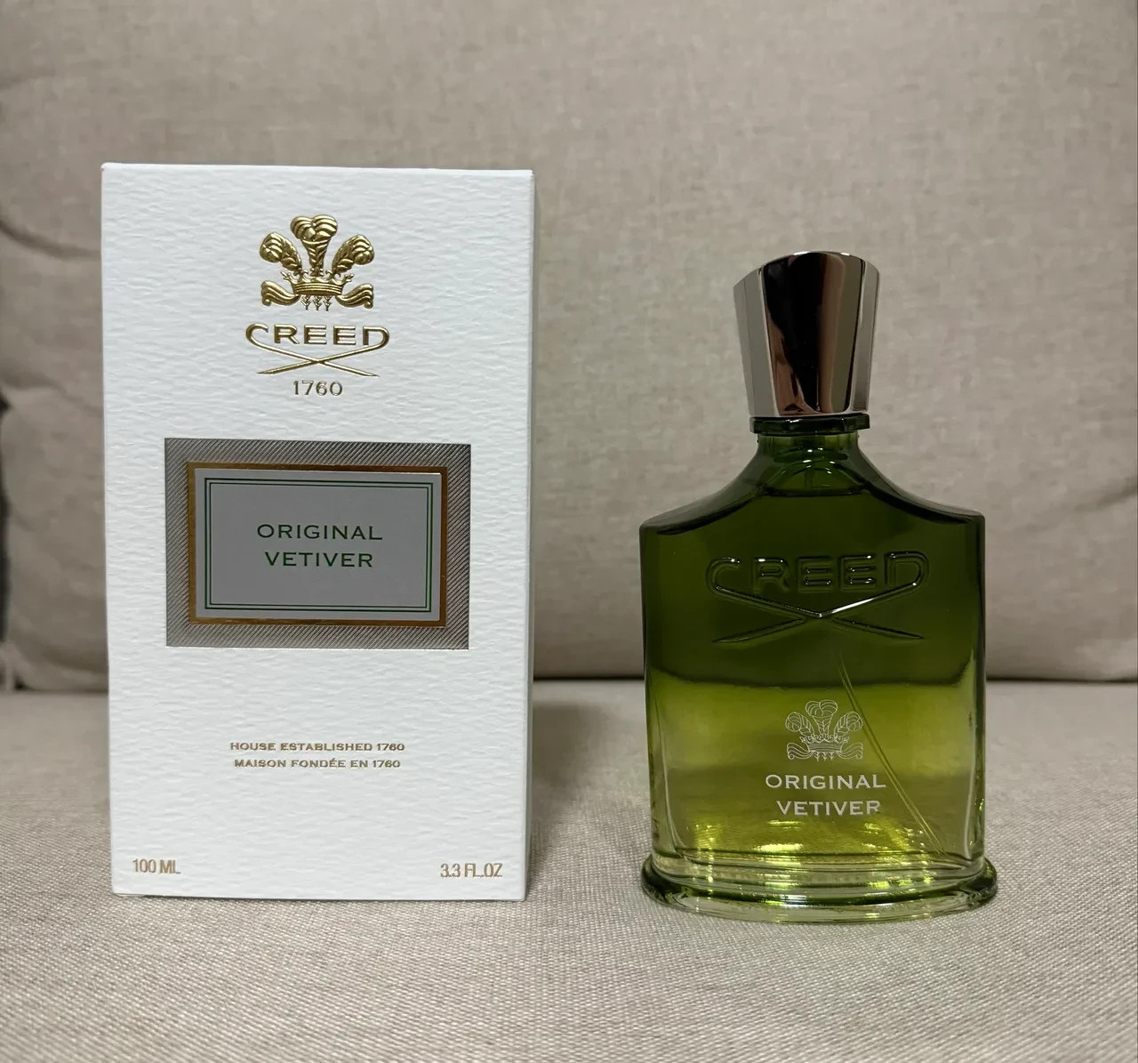 CREED ORIGINAL VETIVER Eau De Parfum 100 ml for UNISEX new in box