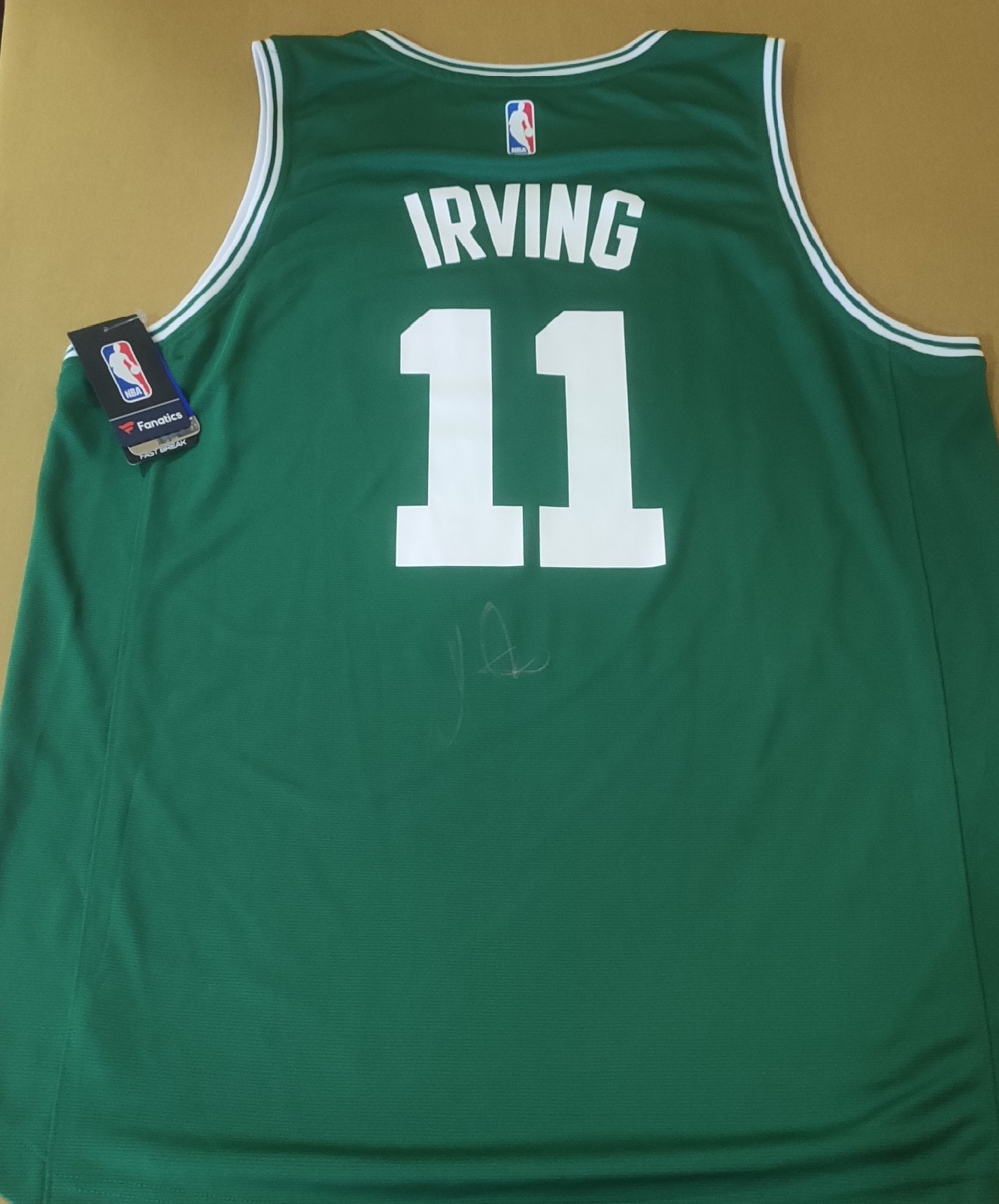 Kyrie Irving Boston Celtics Autographed Jersey