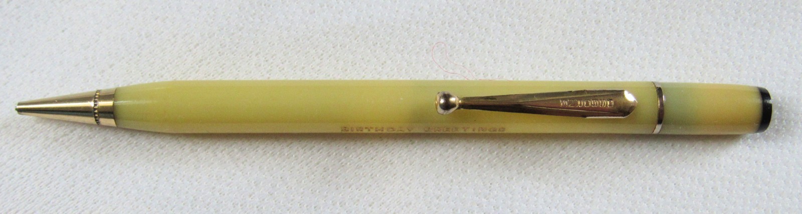 Osborne Advertising Mechanical Lead Pencil Birthday Greetings Madison College