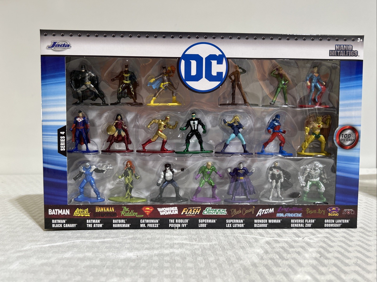 JADA DC Comics NANO METALFIGS 100% Die Cast 20 Piece Set 1-1/2